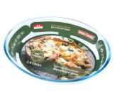 CONTENEDOR VIDRIO OVALADO SIN TAPA 1600 ML