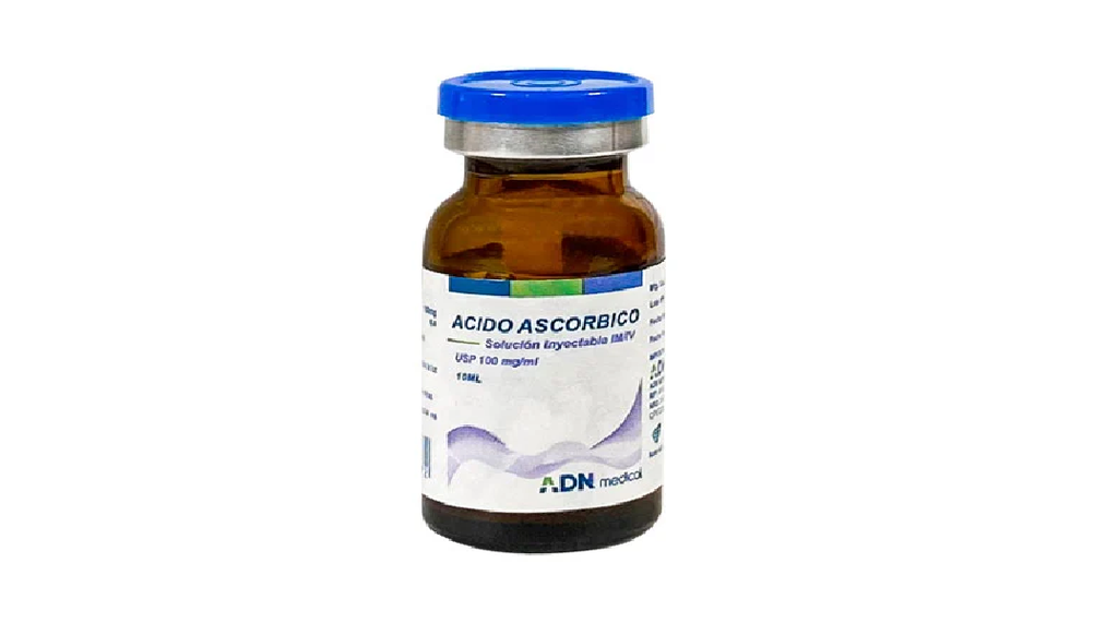 ACIDO ASCORBICO 10ML X 1 FRASCO I.M I.V ADN MEDICAL