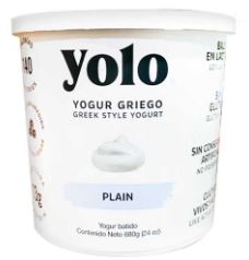 YOGURT GRIEGO YOLO 680GR PLAIN