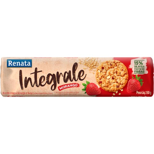 GALLETA INTEGRAL RENATA 150G  MORANGO