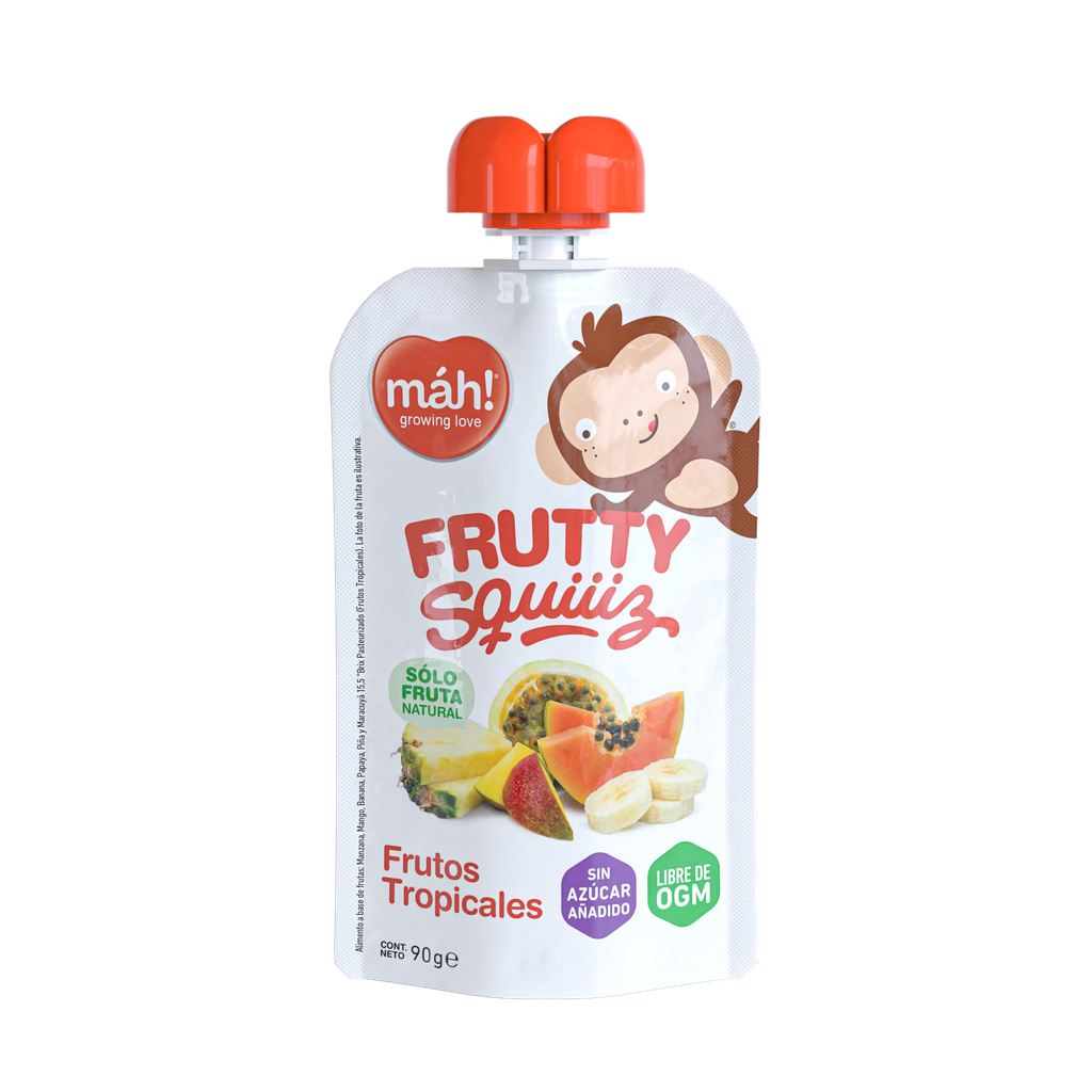 COLADO MAH 90G FRUTAS TROPICALES  POUCH