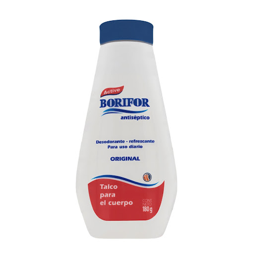 TALCO ANTISEPTICO BORIFOR 180G ORIGINAL