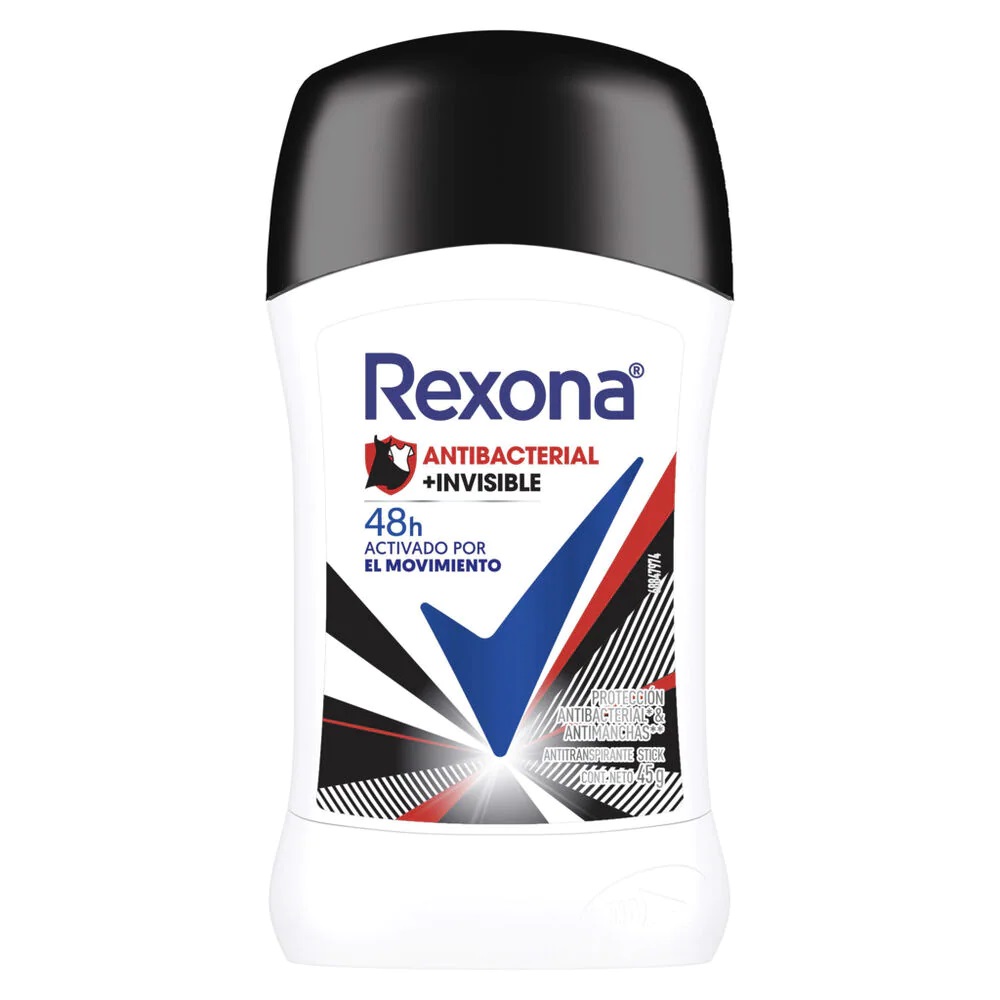 DESOD REXONA 45G BARRA WOMEN ANTIB INVISIBLE