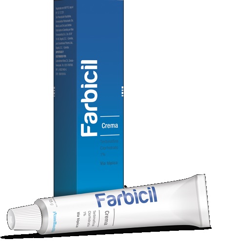 FARBICIL CREMA 1% 15GR VIA TOPICA MEDIHEALTH