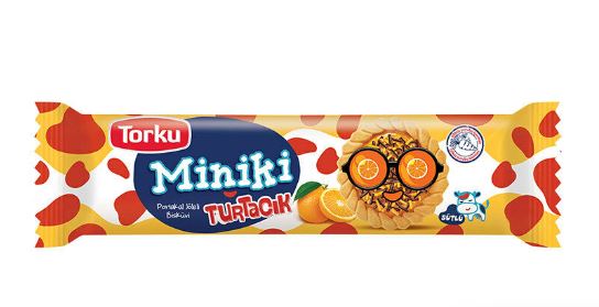 GALLETA MINIKI 94GR NARANJA