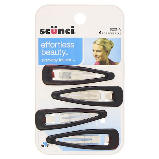 GANCHOS SCUNCI PARA CABELLO 4PZA CLIPPIES