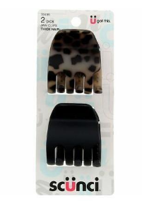 GANCHOS SCUNCI PARA CABELLO 2PZA JAW CLIPS