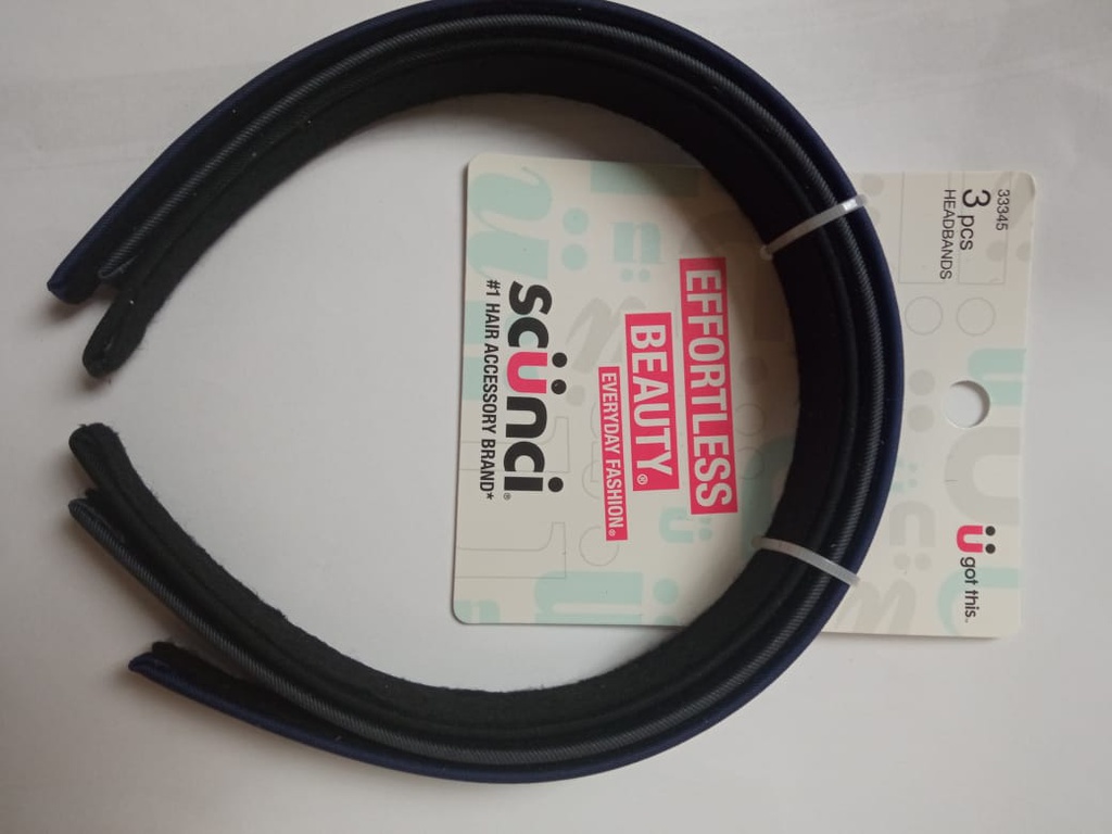 CINTILLO SCUNCI 3PZA HEADBANDS