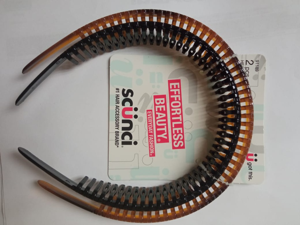 CINTILLO SCUNCI 2PZA HEADBANDS