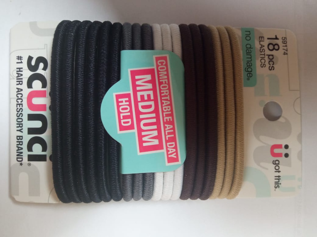 COLAS SCUNCI 18PZA ELASTICAS