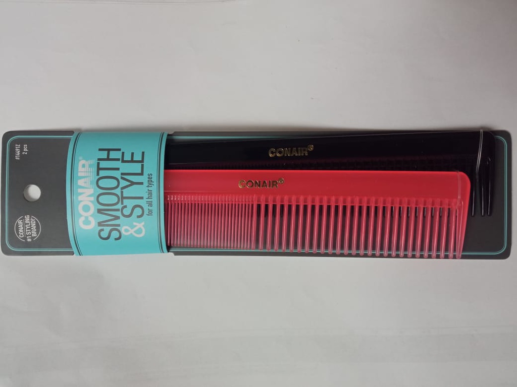 PEINE CONAIR 2PZA SUAVE Y ESTILO