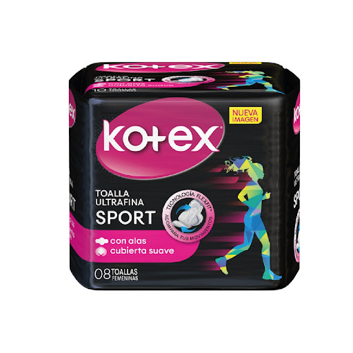 TOALLA SANIT KOTEX 10UND SPORT ULTRAFINA