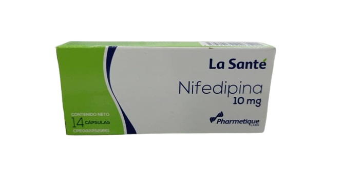 NIFEDIPINA 10MG X 14TAB LA SANTE
