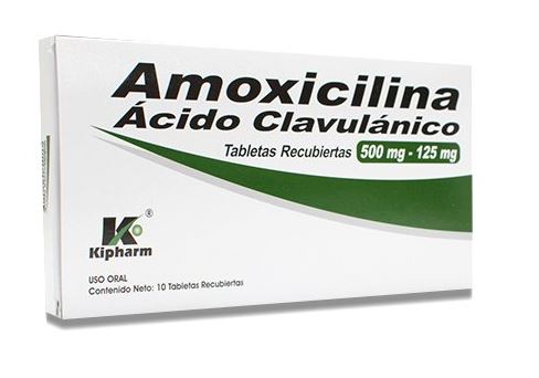 AMOXICILINA ACID CLAV 500MG 125MG X 10TAB KIPHARM