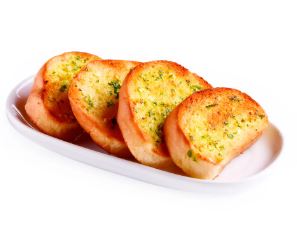 PAN CON AJO REBANADO POR RACION