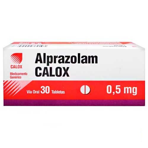 ALPRAZOLAM 0,5MG X 30TABL CALOX RECIPE