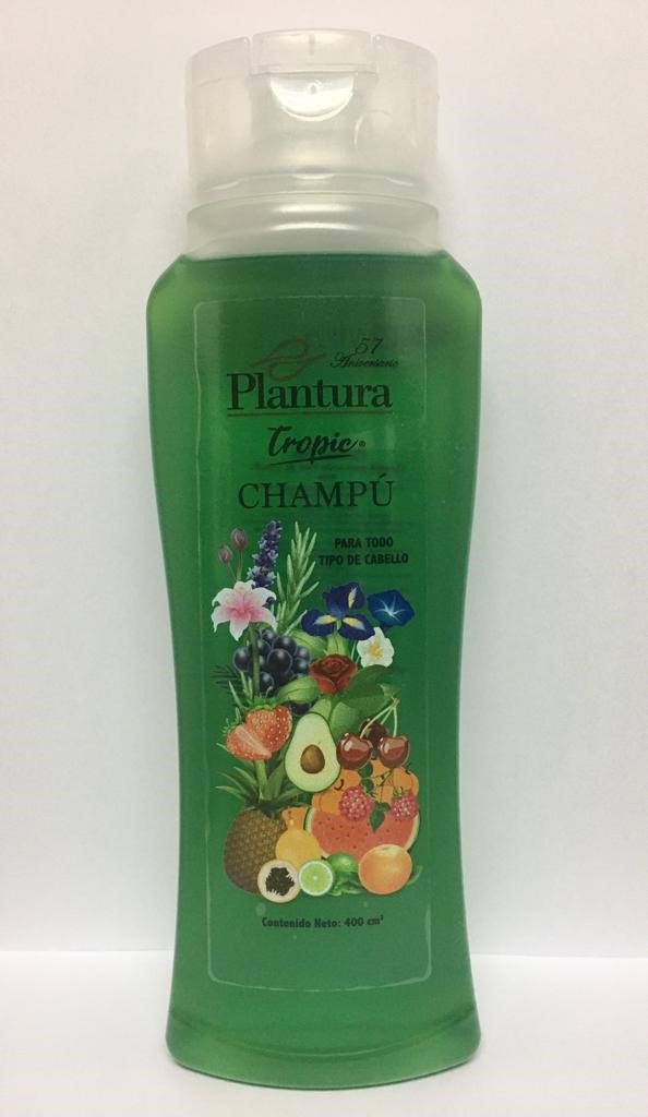 CHAMPU PLANTURA TROPIC 400ML VERDE