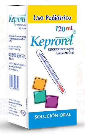 KEPRORET 1MG X 120ML PED SUL ORAL OFTALMI