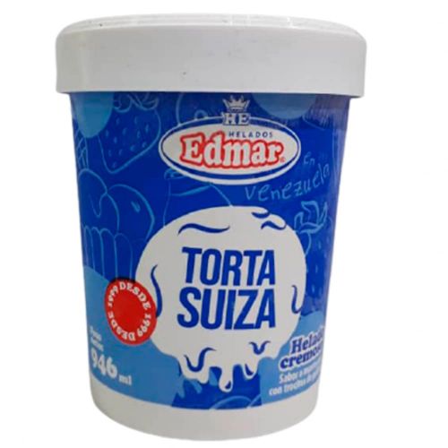 HELADO EDMAR 946ML CREMOSO TORTA SUIZA