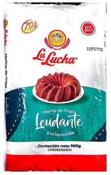 HARINA D TRIGO LA LUCHA 900GR LEUDANTE