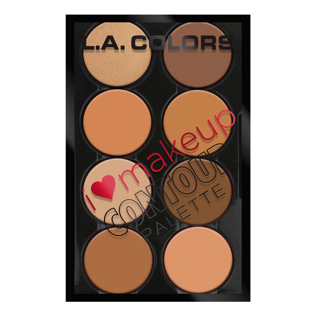PALETA DE CONTORNOS LA COLORS MEDIUM DEEP C30353
