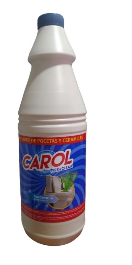 LIMPIADOR CAROL FRESH CLEAN POCETA Y CERAMICA 1LT
