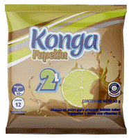 BEBIDA EN POLVO KONGA 30G PAPELON CON LIMON