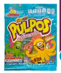 GOMITAS GUANDY 100GR PULPOS