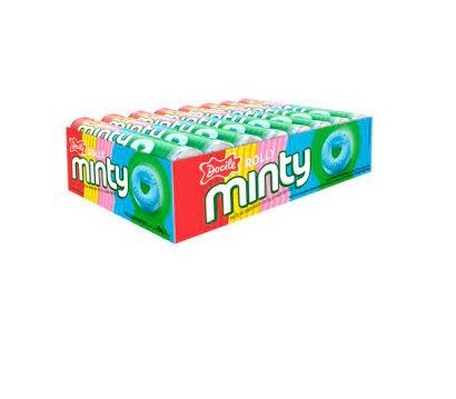 CARAMELOS ROLLY MINTY 24X16 FRUTAS