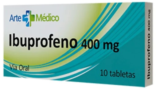 IBUPROFENO 400MG X 10TAB ARTE MEDICO