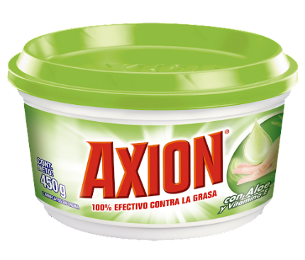 LAVAPLATOS AXION 450GR CREMA ALOE