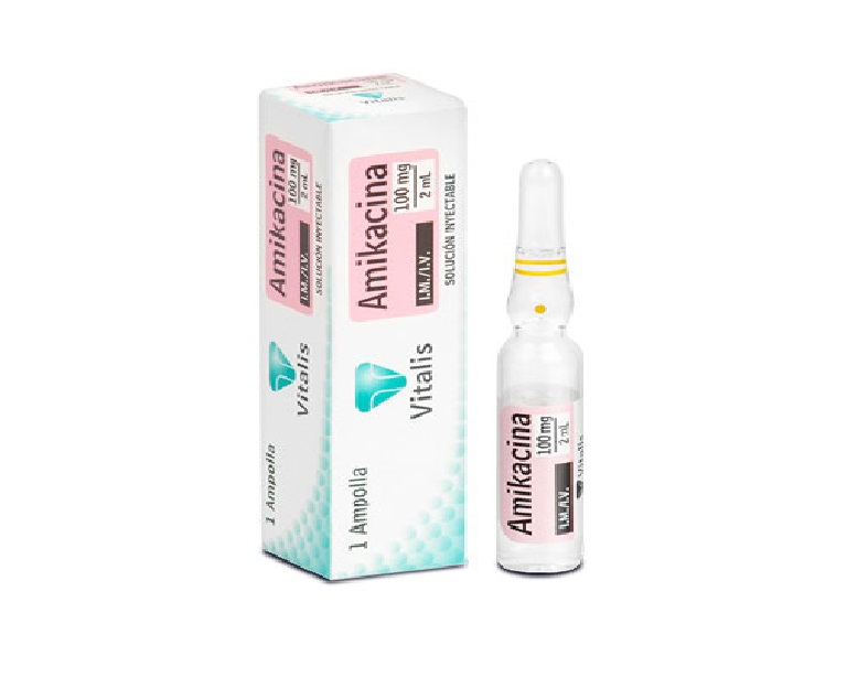 AMIKACINA 100MG/2ML X 1AMP I.V I.M VITALIS