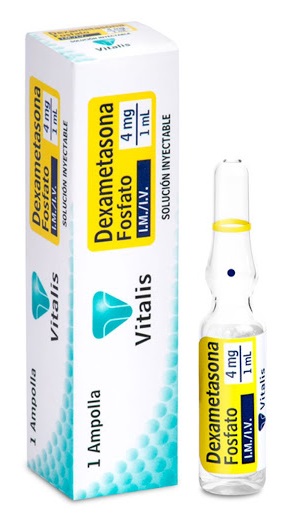 DEXAMETASONA FOSF 4MG/1ML X 1AMP I.V I.M VITALIS