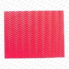 FOAMI MIL COLORES ONDULADO ROJO CARTA