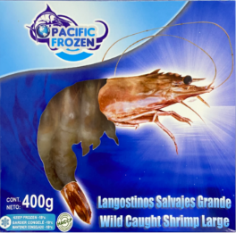 LANGOSTINOS PACIFIC FROZEN 400GR GRANDES