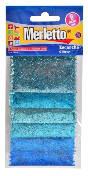 ESCARCHA MERLETTO AZUL BLISTER