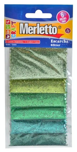 ESCARCHA MERLETTO VERDE BLISTER