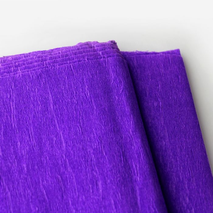 PAPEL CREPE MIL COLORES 0,5X2M MORADO PLIEGO