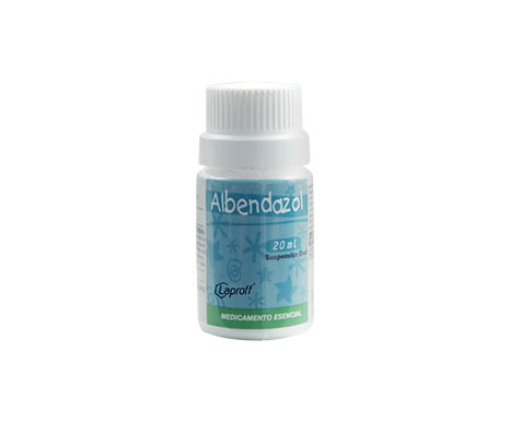 ALBENDAZOL X 20ML SUSP ORAL LAPROFF