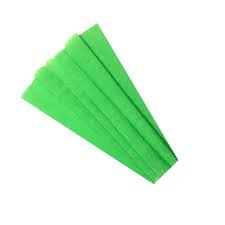 PAPEL CREPE MIL COLORES 0,5X2M VERDE LIMON PLIEGO