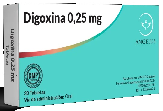 DIGOXINA 0,25MG X 30TABL ANGELUS