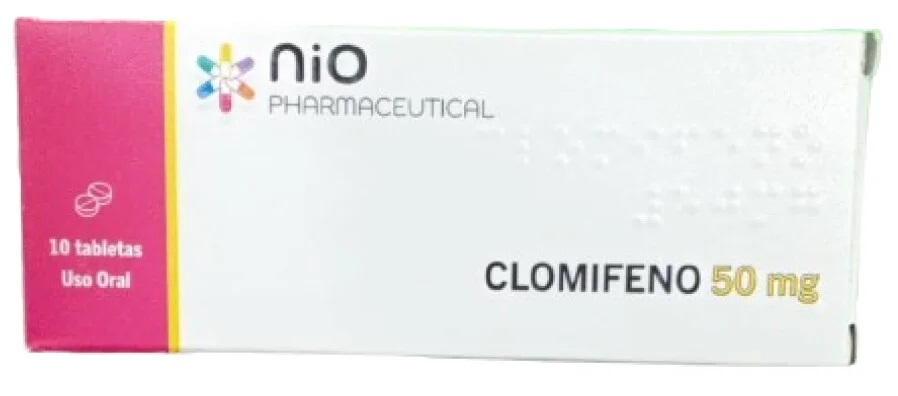 CLOMIFENO 50MG X 10TAB NIO PHARMACEUTICAL