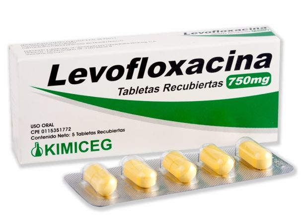 LEVOFLOXACINA 750MG X 5TABL KIMICEG
