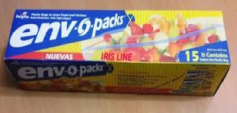 BOLSA C/CIERRE ENVOPACKS X15UN GRANDES
