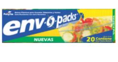 BOLSA C/CIERRE ENVOPACKS X20UN MEDIANAS