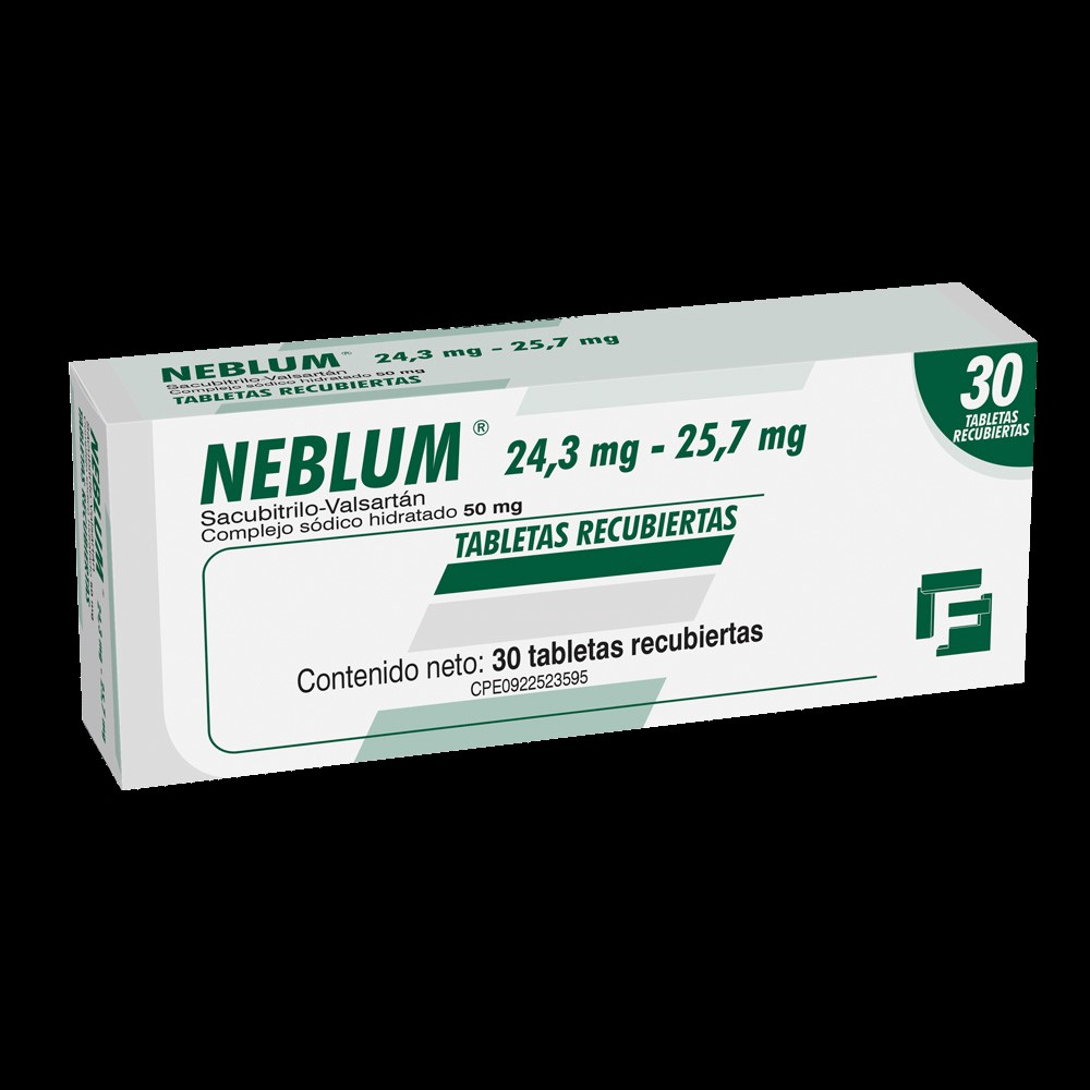 NEBLUM 24,3MG / 25,7MG X 30TABL