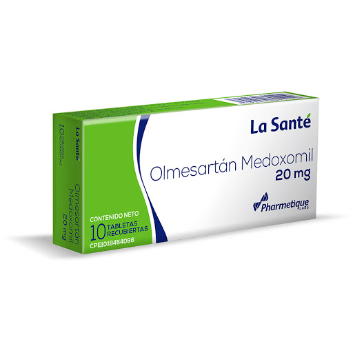 OLMESARTAN 20MG X 10TABL LA SANTE