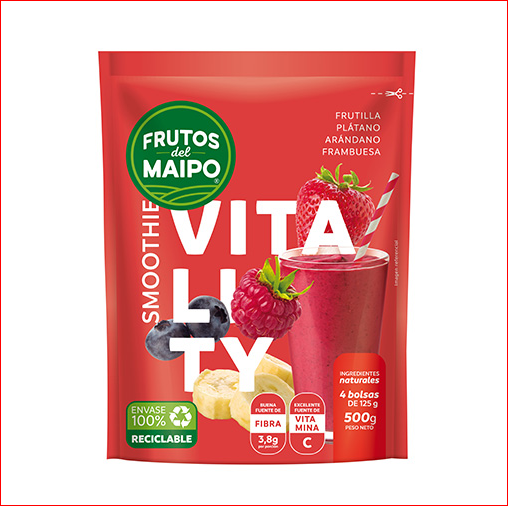 BATIDO FRUTOS DEL MAIPO 500GR VITALIDAD