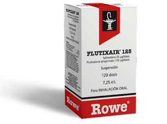 FLUTIXAIR 125MCG 25MCG X 120DOSIS SUSP INHA ROWE