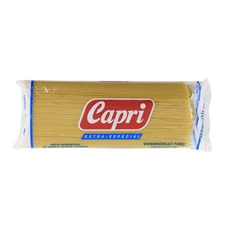 PASTA CAPRI 1KG VERMICELLI EXTRA ESPECIAL